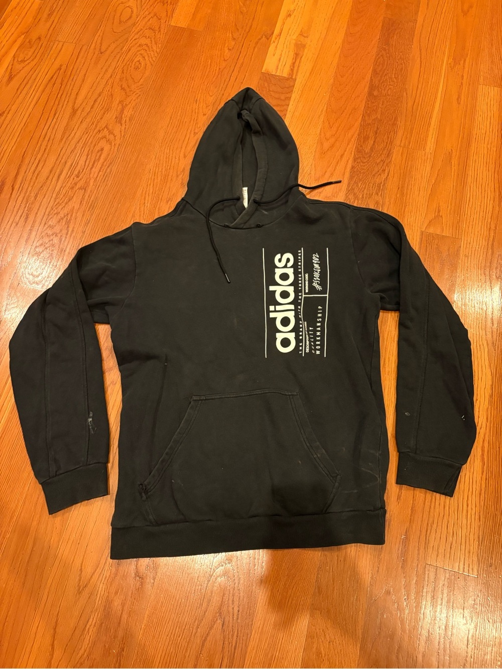 🏷️ 4 for $35 🏷️ Weathered Adidas Hoodie